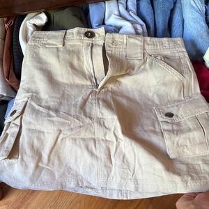 Princess Polly Tan Mini Skirt